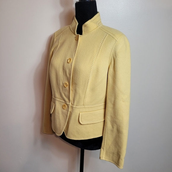 Ellen tracy wool/angora blazer size 10p - Picture 1 of 9